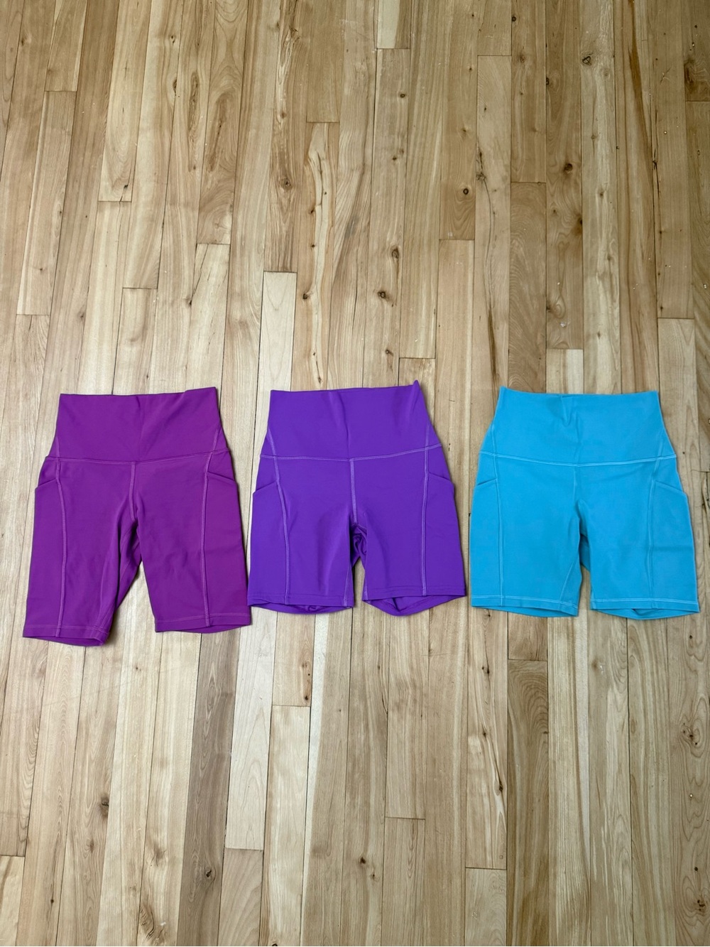 BUNDLE of 3 lululemon Shorts with pockets
